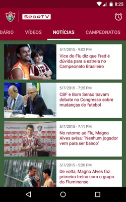 Fluminense android App screenshot 0