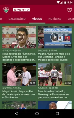 Fluminense android App screenshot 1