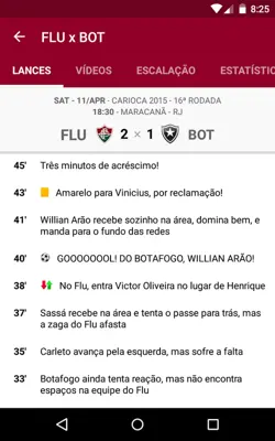 Fluminense android App screenshot 2