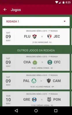 Fluminense android App screenshot 3