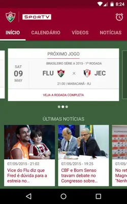 Fluminense android App screenshot 4